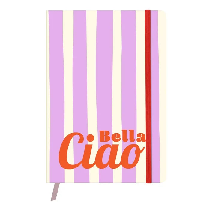 Clairefontaine Dolce Amore Assorted Softcover Notebooks with elastic - Lined 5.8"x8.2"