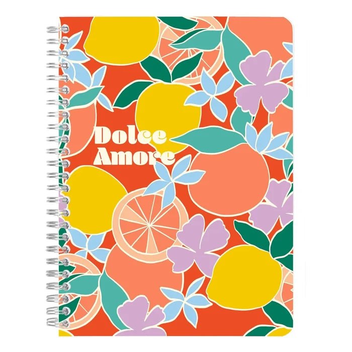 Clairefontaine Dolce Amore Assorted Spiralbound Notebooks - Lined 5.8"x8.3"