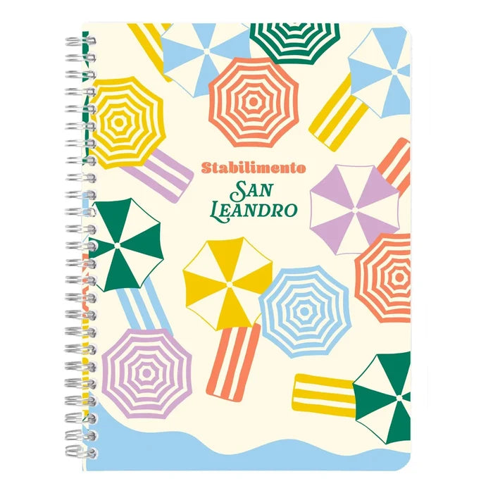 Clairefontaine Dolce Amore Assorted Spiralbound Notebooks - Lined 5.8"x8.3"