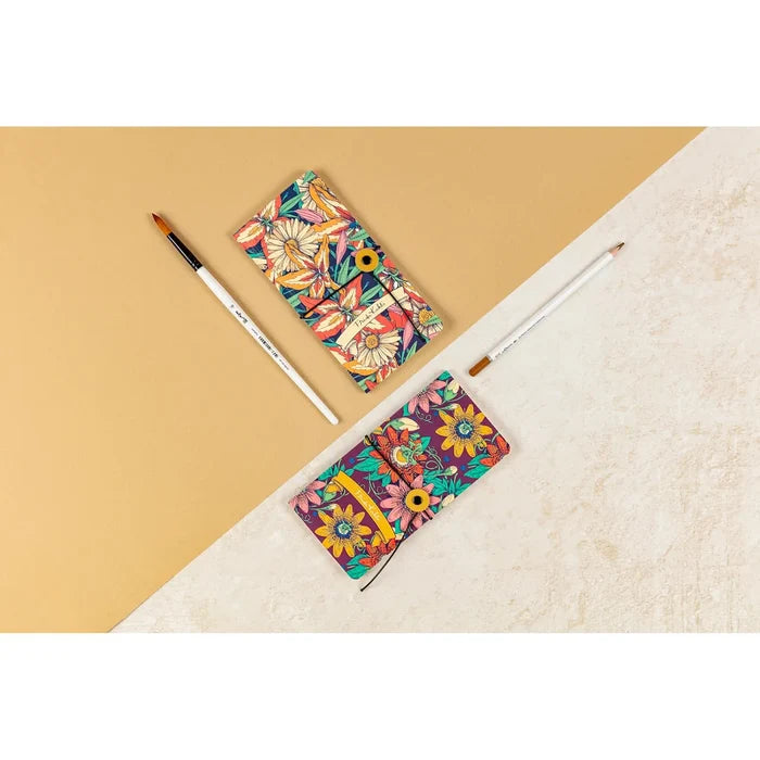 Clairefontaine Frida Kahlo Assorted Slim Notebooks - Blank 3.5"x7"