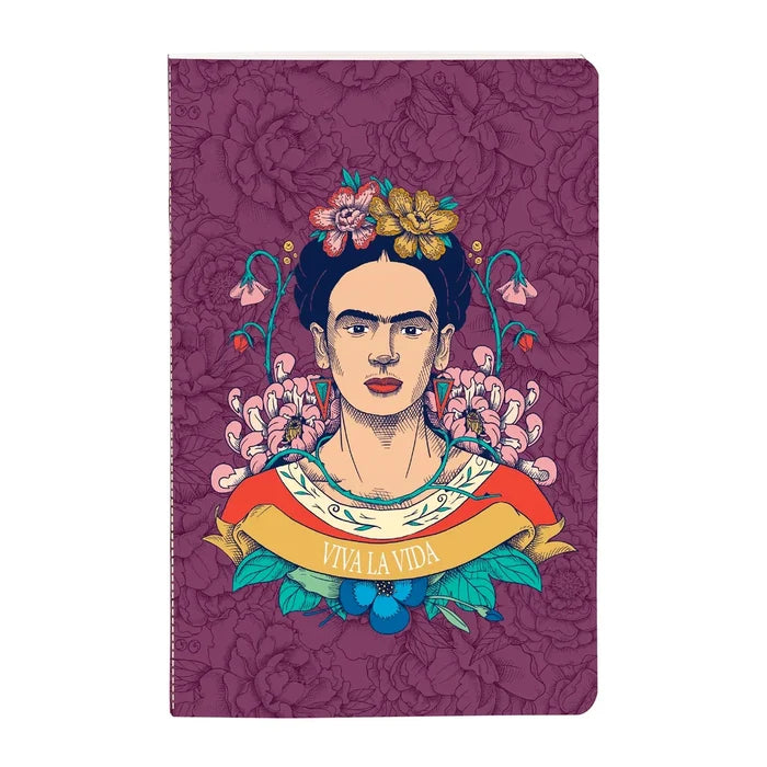 Clairefontaine Frida Kahlo Assorted Softcover Notebooks - Lined 3.5"x5.5"