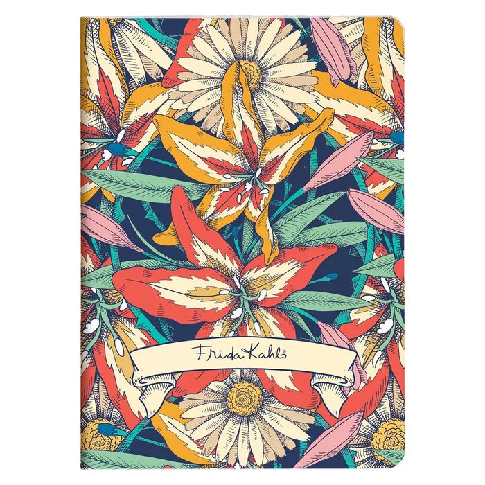 Clairefontaine Frida Kahlo Assorted Softcover Notebooks - Lined 5.8"x8.3"
