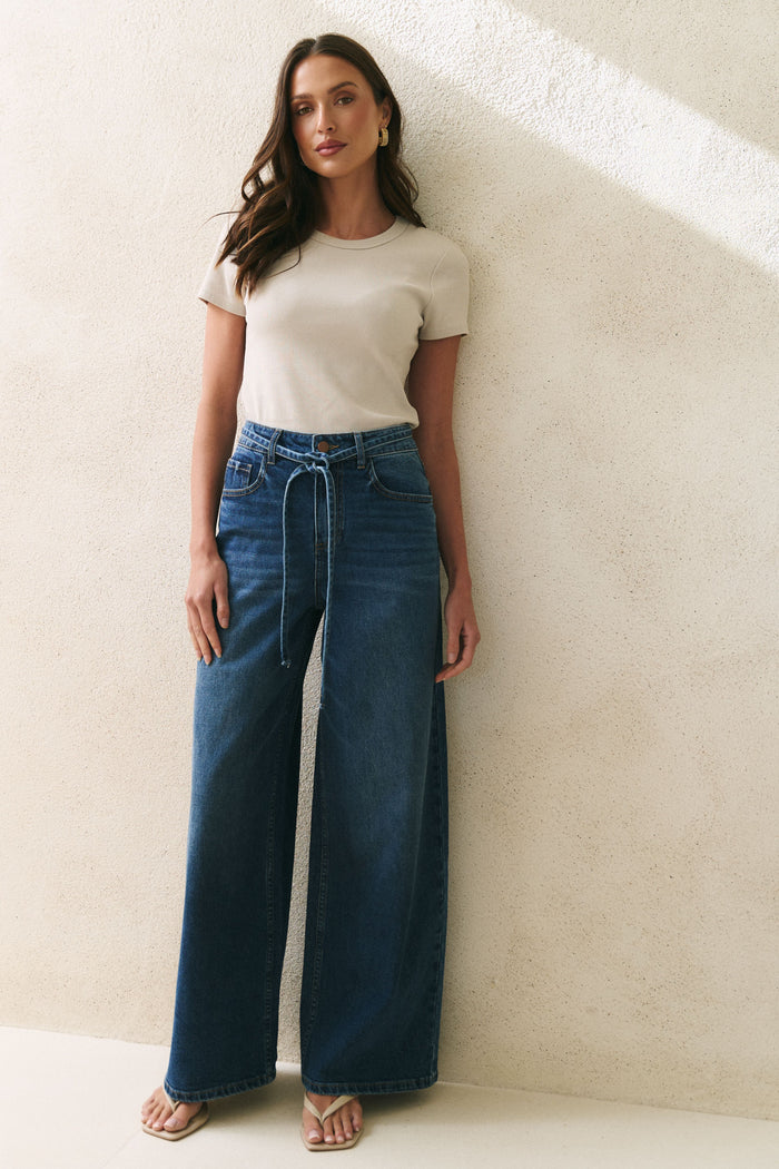 deep blue jean