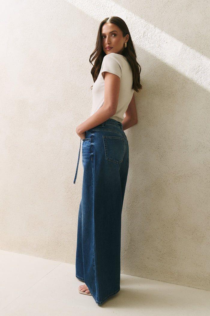 deep blue jean