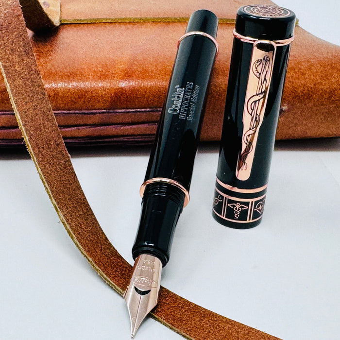 Conklin Hippocrates Fountain Pen + Ink Bottle - Pen Boutique Ltd