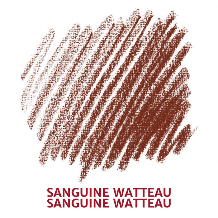 Conte a Paris Sketching Pastel Carré Set of 2 - Sanguine Watteau