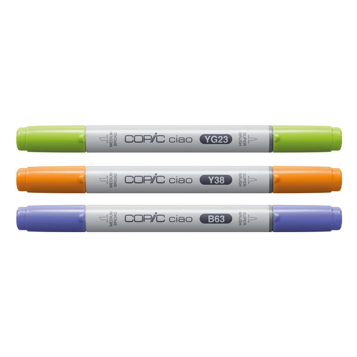 Copic Ciao Layer & Mix Set of 3 - Botanic Palette