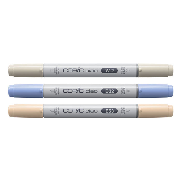 Copic Ciao Layer & Mix Set of 3 - Cozy Palette