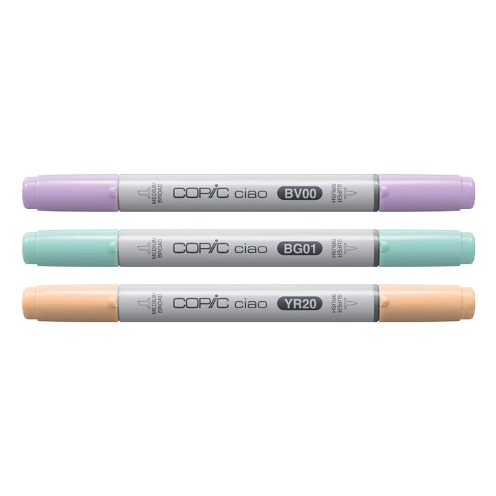 Copic Ciao Layer & Mix Set of 3 - Pastel Palette