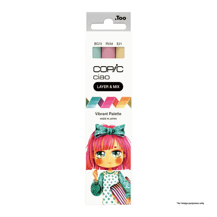 COPIC Ciao Layer & Mix Sets of 3