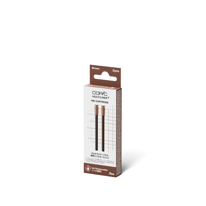COPIC Multiliner+ Ink Cartridge - 2 Pack