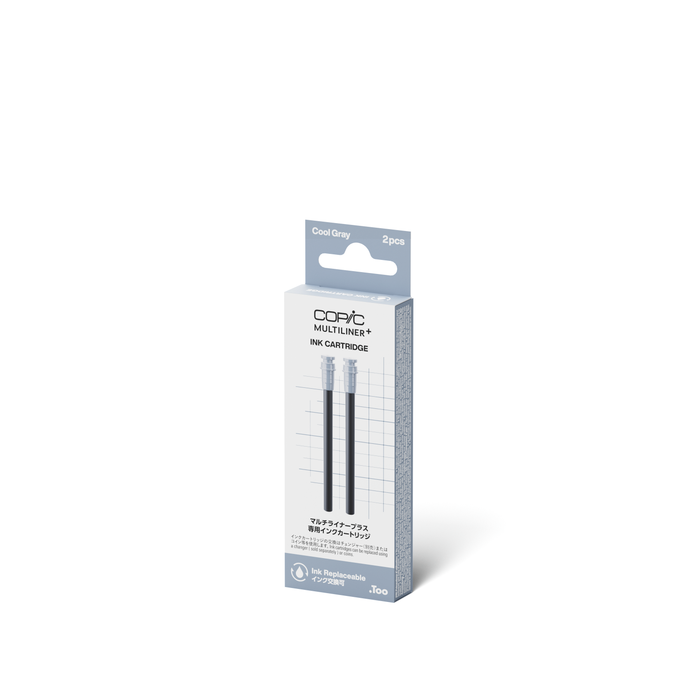 COPIC Multiliner+ Ink Cartridge - 2 Pack