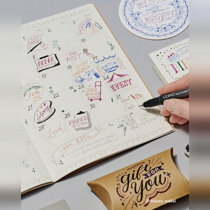 COPIC Multiliner+ Pens - Black
