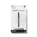 COPIC Multiliner+ Set of 8 Assorted 0.3