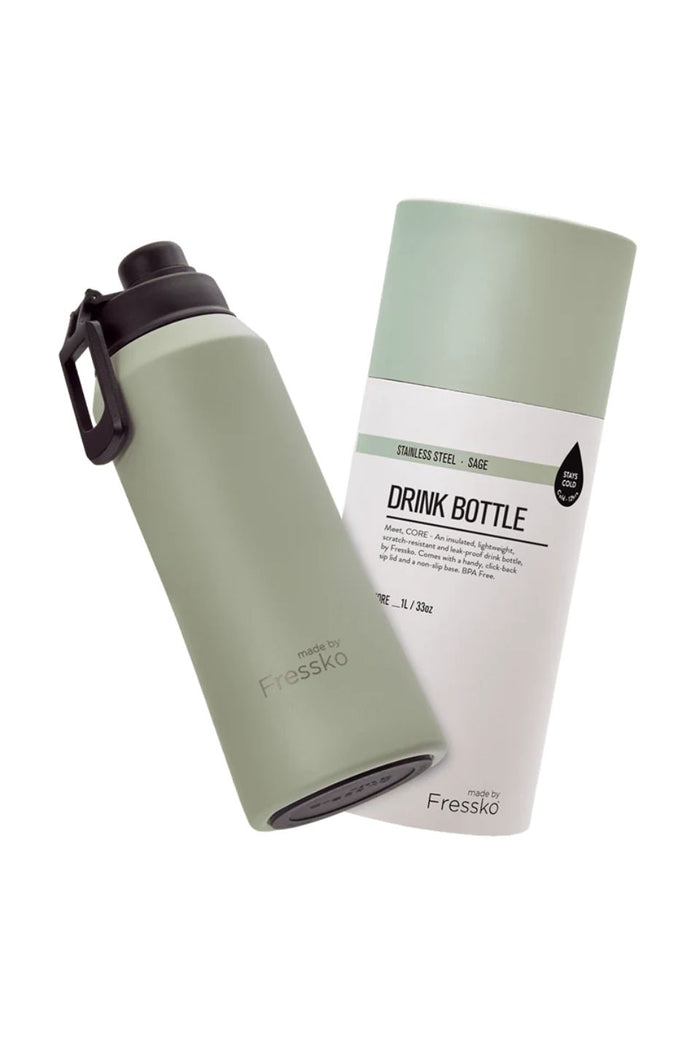 Core SS Sage 1Ltr Drink Bottle