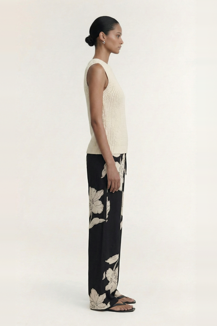 Cove Natural Beige Knit Tank