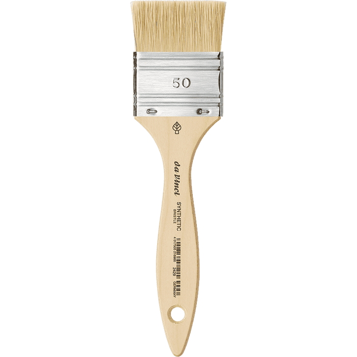 da Vinci 2429 Synthetic Bristle Mottler Flat - 50mm