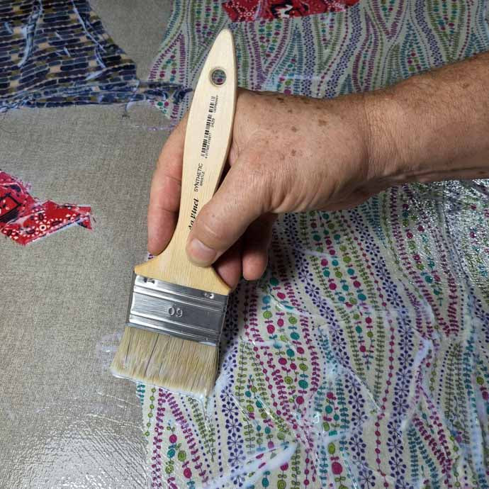 da Vinci 2429 Synthetic Bristle Mottler Flat - 50mm