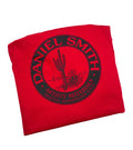 Daniel Smith Red Cotton Apron with Logo (Promotional Gift)