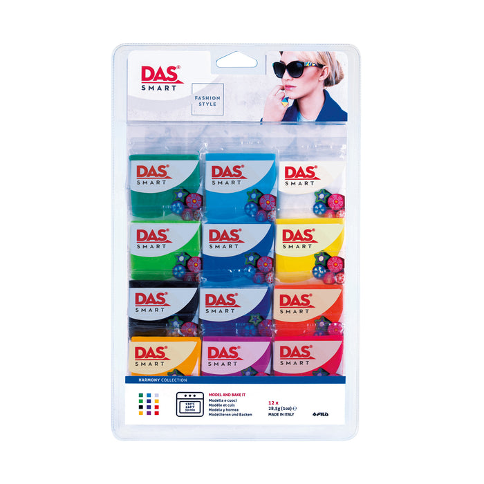 Das Smart Polymer Clay Harmonic Set of 12
