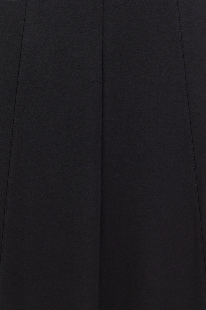 Black dress on a white background