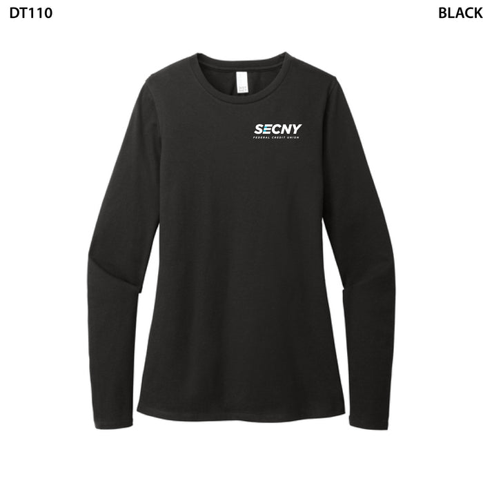 District® Women’s Perfect Blend® CVC Long Sleeve Tee