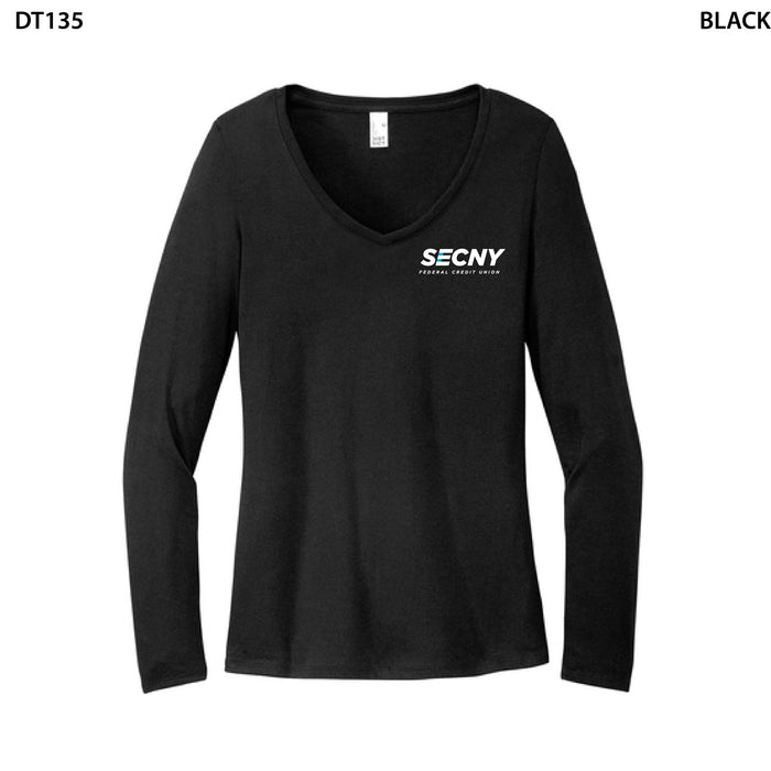 District® Women’s Perfect Tri® Long Sleeve V-Neck Tee