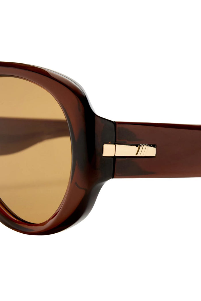 Dream Boat Cocoa Aviator Sunglasses