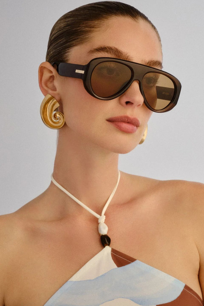 Dream Boat Cocoa Aviator Sunglasses