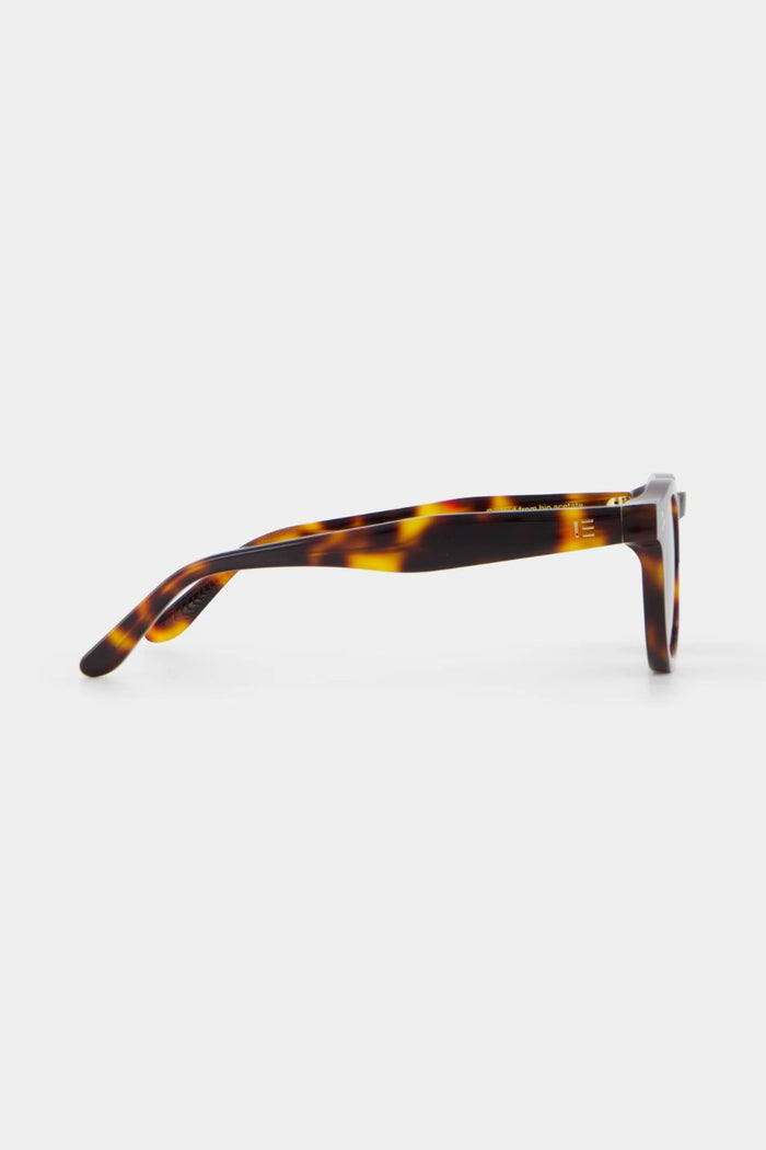 Drew Tortoise Round Sunglasses