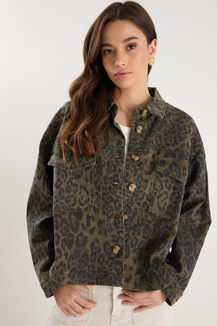Woman wearing a leopard print jacket on a white background
@col_pattern
