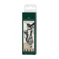 Faber-Castell PITT Artist Pen Set - Set of 4 Fude Black