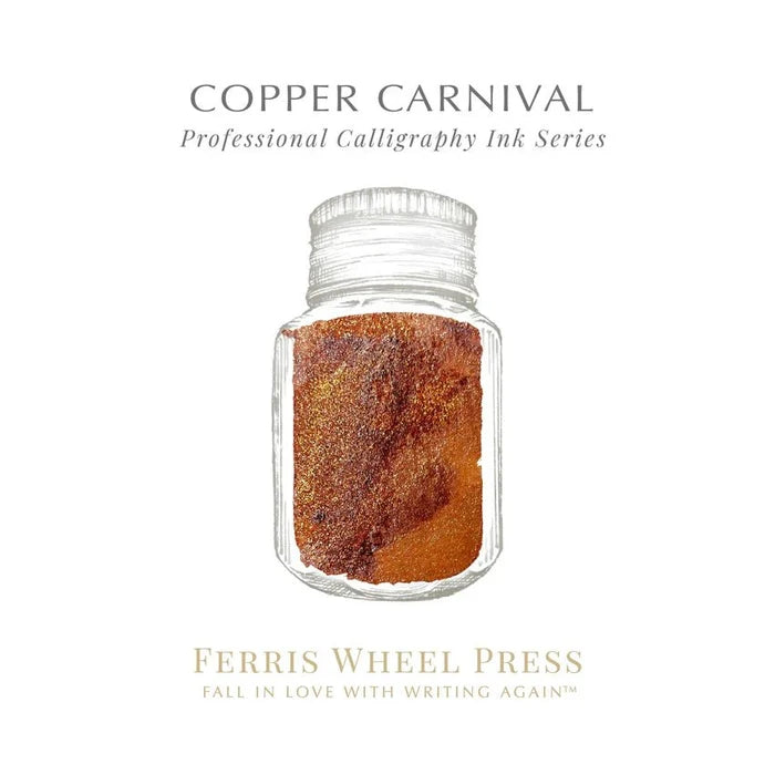 Ferris Wheel Press 28ml Calligraphy Ink - Copper Carnival - Pen Boutique Ltd