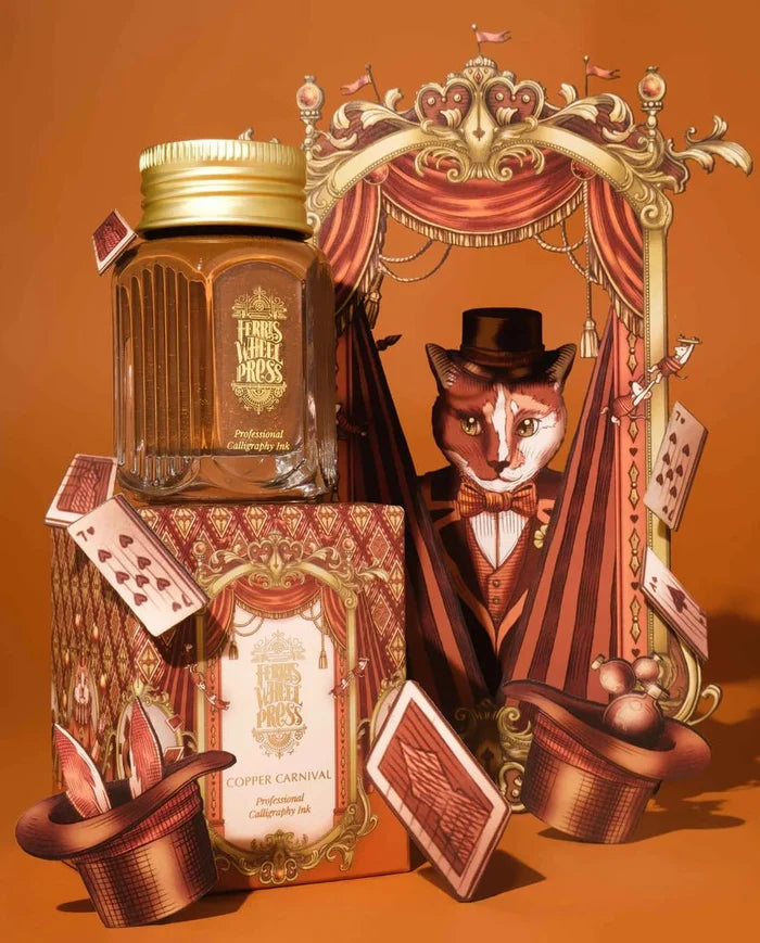 Ferris Wheel Press 28ml Calligraphy Ink - Copper Carnival - Pen Boutique Ltd