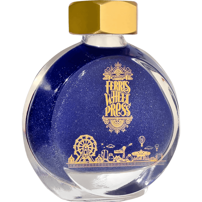 Ferris Wheel Press Ink Bottle - Crystal Blue Legacy - 38ml - Pen Boutique Ltd