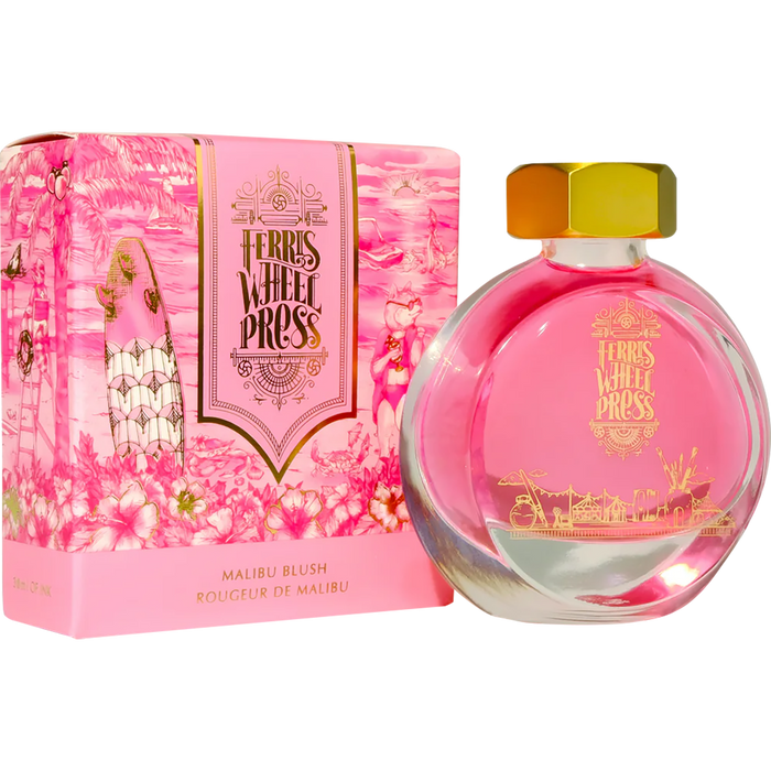 Ferris Wheel Press Ink Bottle - Malibu Blush - 38ml - Pen Boutique Ltd