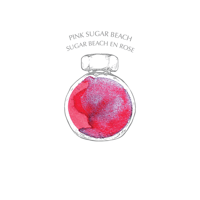 Ferris Wheel Press Ink Bottle - Pink Sugar Beach - 38ml - Pen Boutique Ltd
