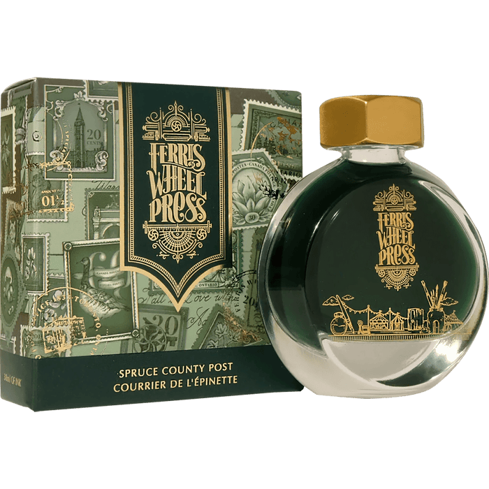 Ferris Wheel Press Ink Bottle - Spruce County Post - 38ml - Pen Boutique Ltd