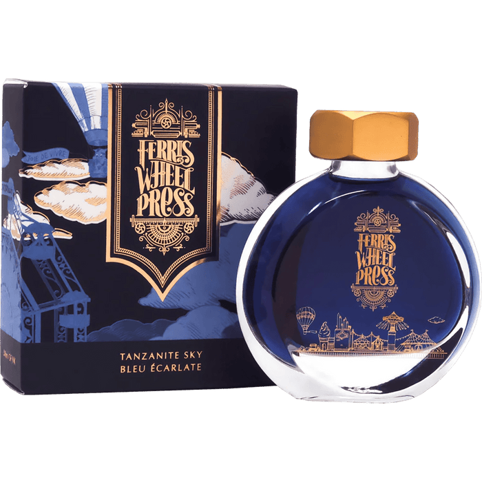 Ferris Wheel Press Ink Bottle - Tanzanite Sky - 38ml - Pen Boutique Ltd