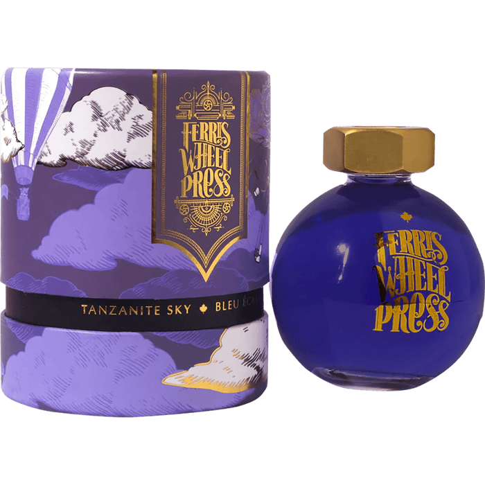 Ferris Wheel Press Ink Bottle - Tanzanite Sky - 38ml - Pen Boutique Ltd