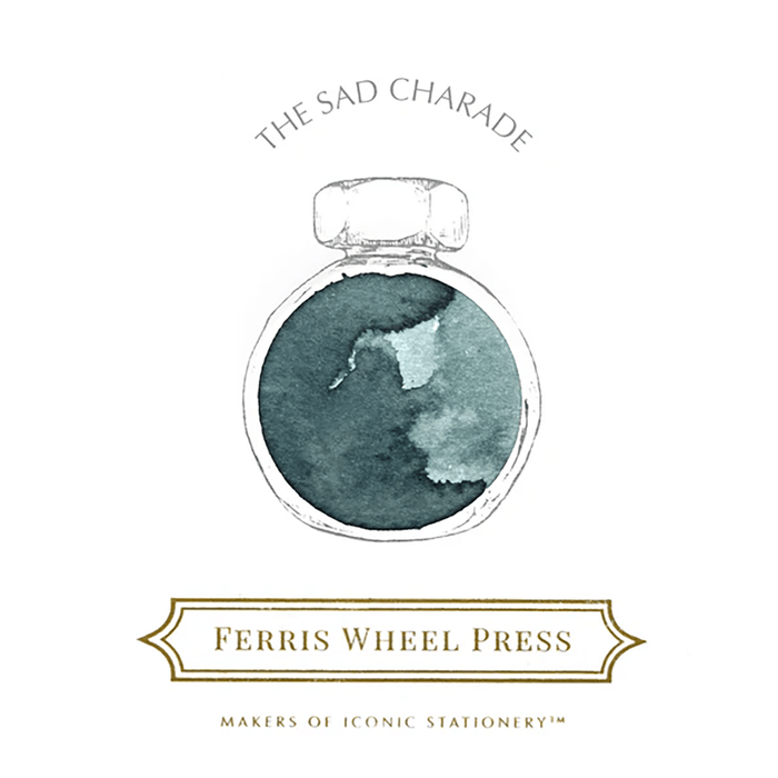 Ferris Wheel Press Ink Bottle - The Sad Charade  - 38ml - Pen Boutique Ltd