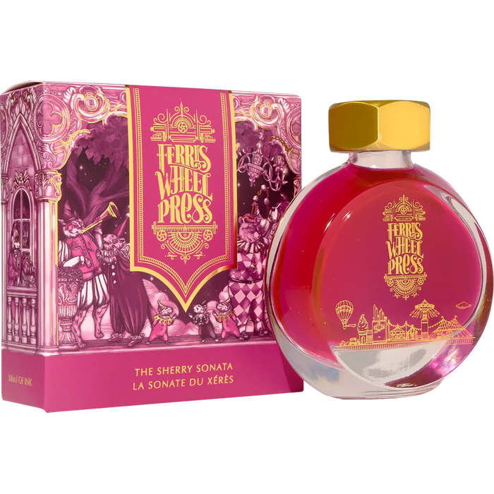 Ferris Wheel Press Ink Bottle - The Sherry Sonata  - 38ml - Pen Boutique Ltd