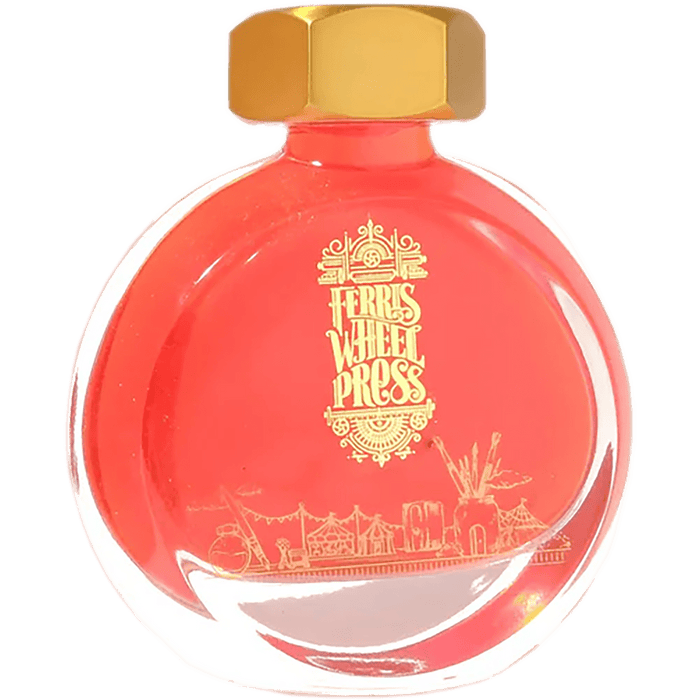 Ferris Wheel Press Ink Bottle - Wonderland In Coral - 38ml - Pen Boutique Ltd