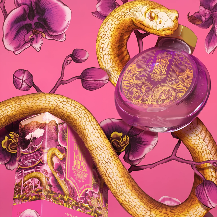 Ferris Wheel Press LNY x Fête Chinoise Ink Bottle - Serpentine Blooms - 38ml - Pen Boutique Ltd