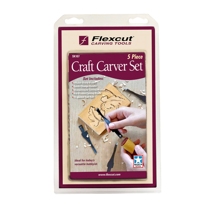 Flexcut Craft Carver Set of 5 - Clearance