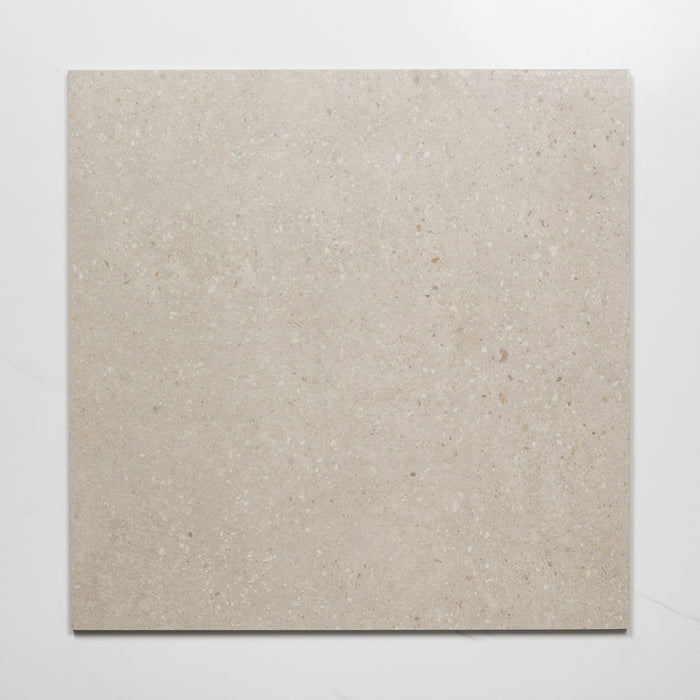 Single no Hand Frankie Vanilla External Porcelain Tile P5 600 x 600mm FRAWHX4 - The Blue Space