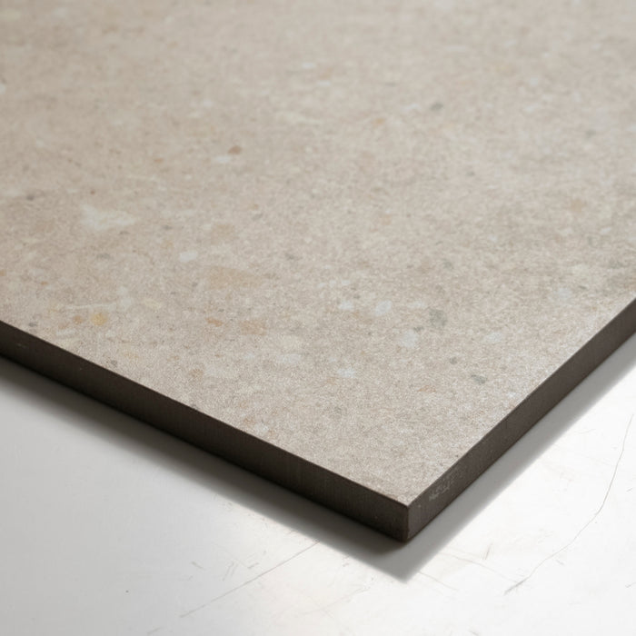 Oblique Frankie Vanilla External Porcelain Tile P5 600 x 600mm FRAWHX4 - The Blue Space