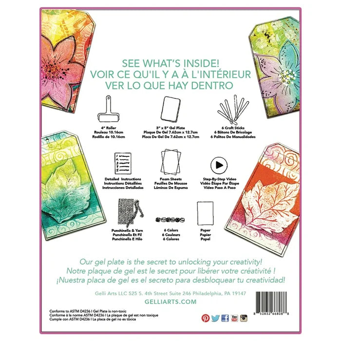 Gelli Arts® DIY Stamping Kit