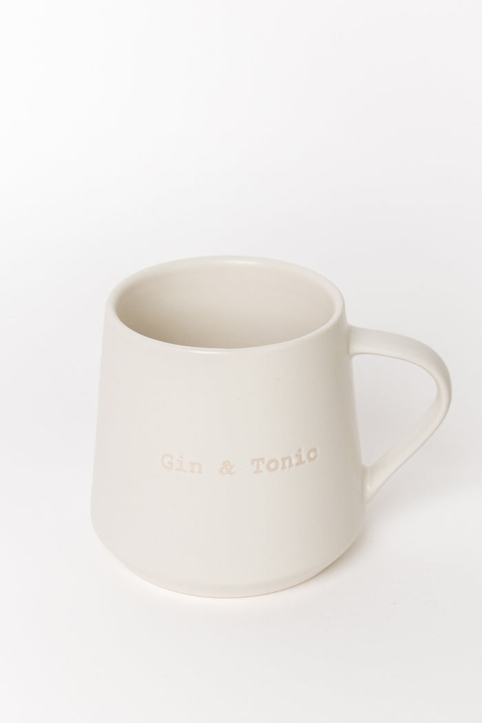Gin & Tonic Natural Mug