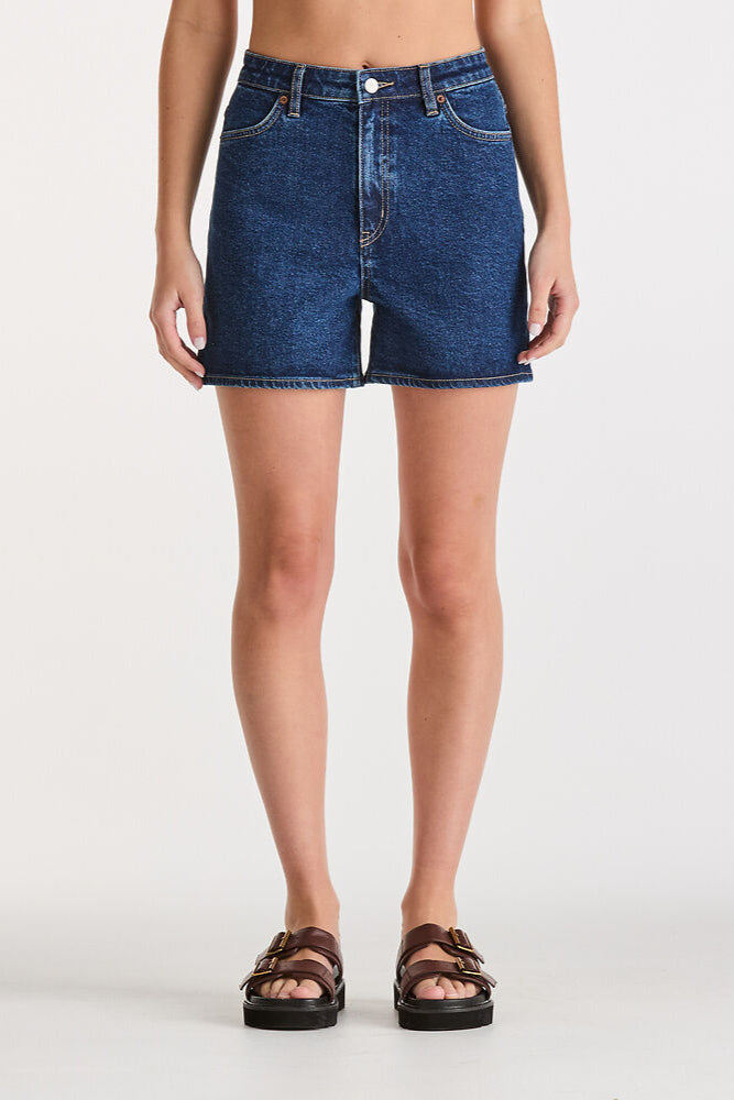 Girlfriend Endless Indigo Denim Short